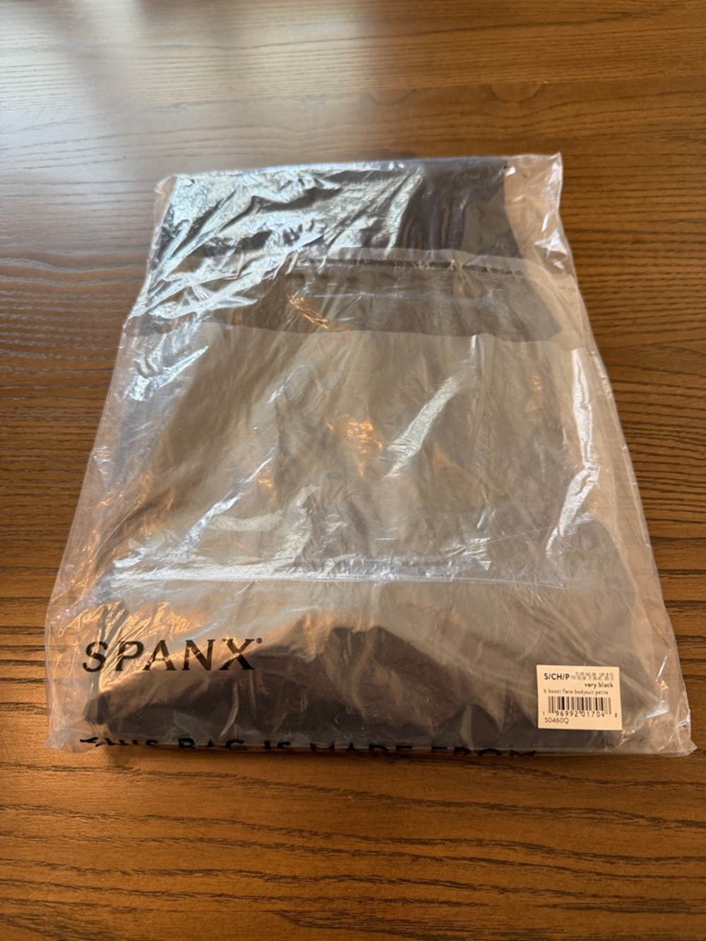 SPANX Black Booty Boost Bodysuit